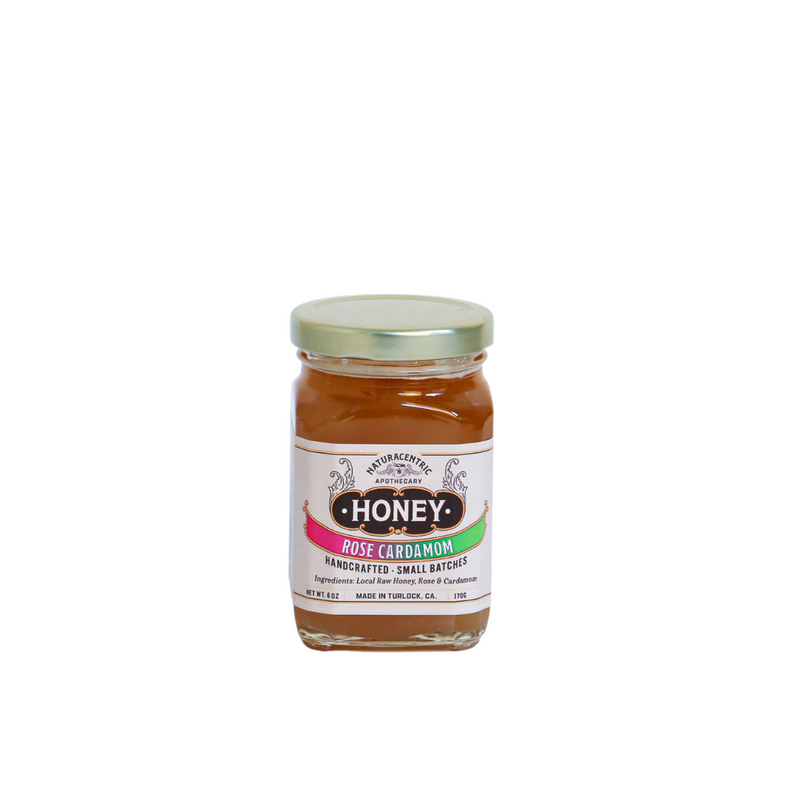 Load image into Gallery viewer, Rose Cardamom Infused Honey Gift Naturacentric
