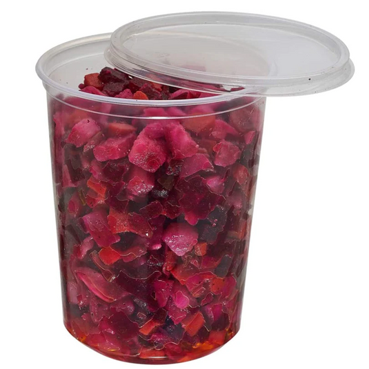 *WHOLESALE* 32oz. Lightweight Deli Containers with Lids | 500 ct/case Food Storage & Serving VeZee