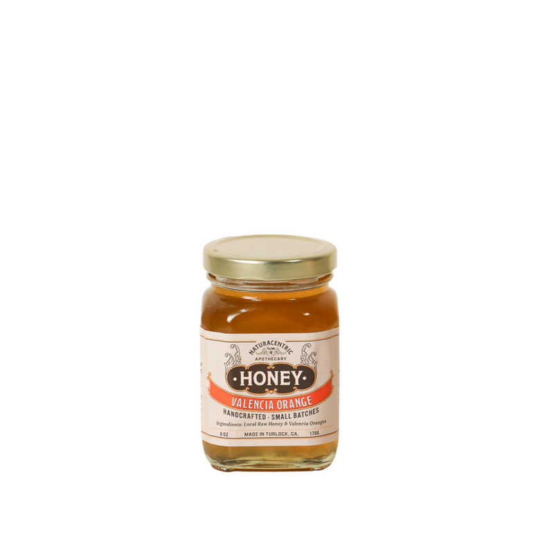 Load image into Gallery viewer, Valencia Orange Infused Honey Gift Naturacentric
