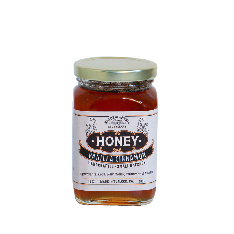 Load image into Gallery viewer, Vanilla Cinnamon Infused Honey Gift Naturacentric
