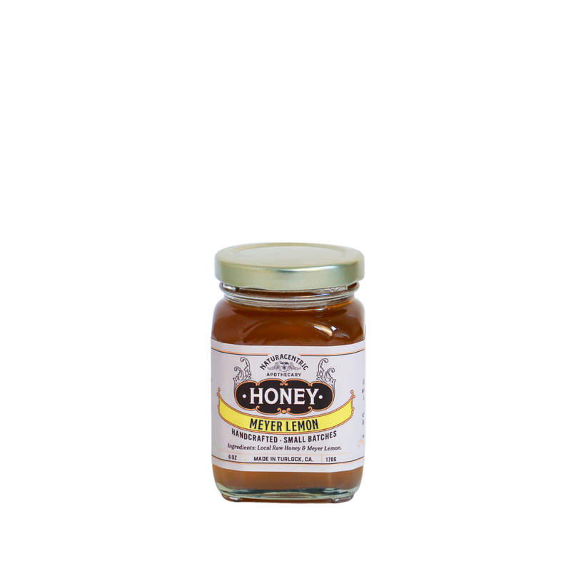 Load image into Gallery viewer, Meyer Lemon Infused Honey Gift Naturacentric
