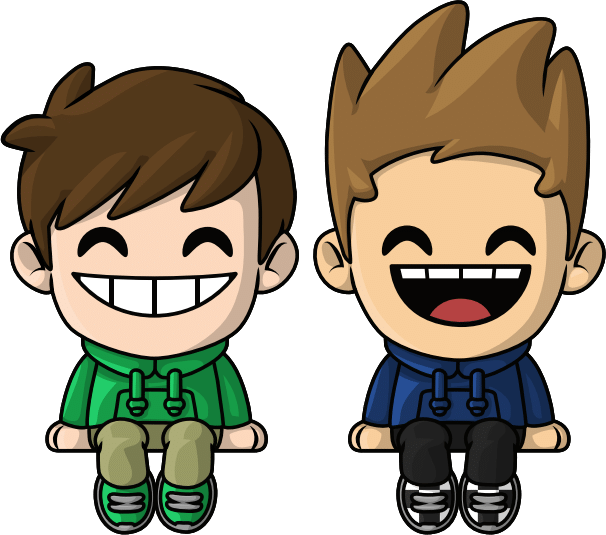 Edd and Tom Monitor Buddiez Eddsworld Youtooz Collectibles