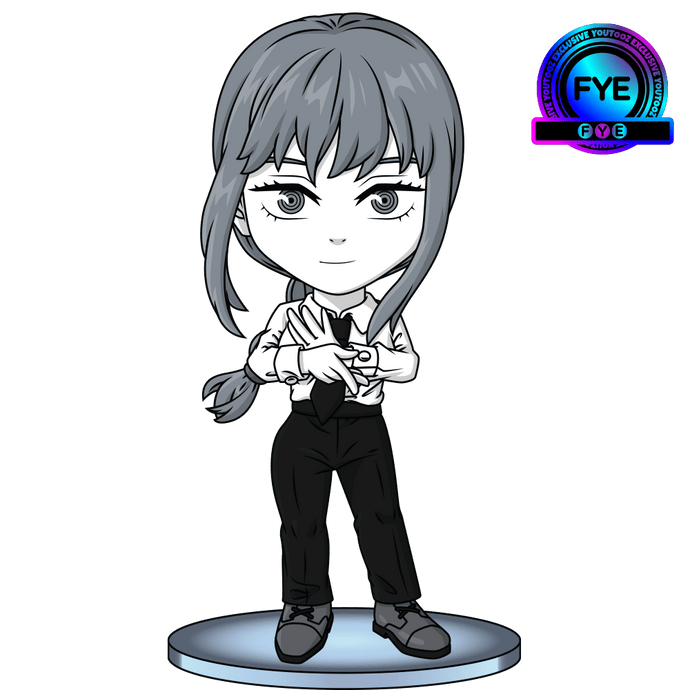 Black and White Makima Chainsaw Man Youtooz Collectibles