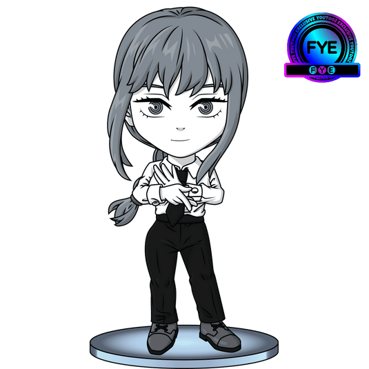 Black and White Makima Chainsaw Man Youtooz Collectibles