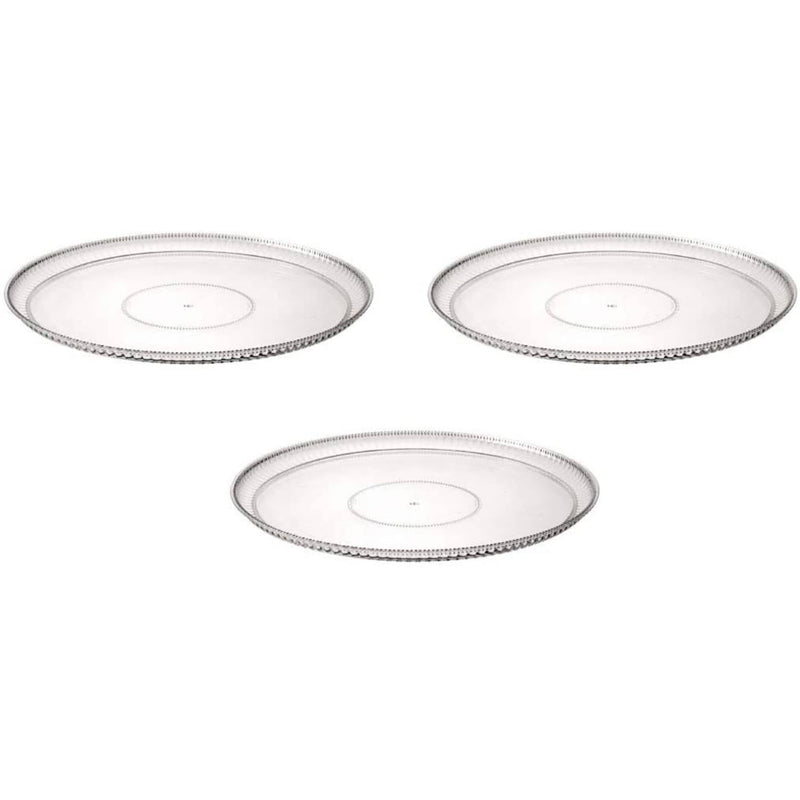 Load image into Gallery viewer, 16&quot; Clear Plastic Tray Serverware Hanna K
