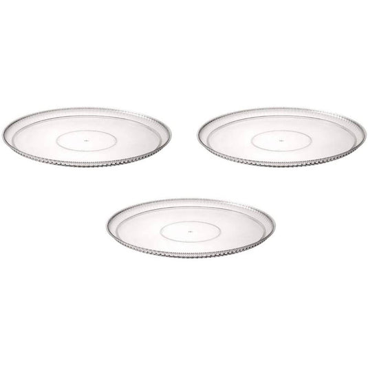 16" Clear Plastic Tray Serverware Hanna K