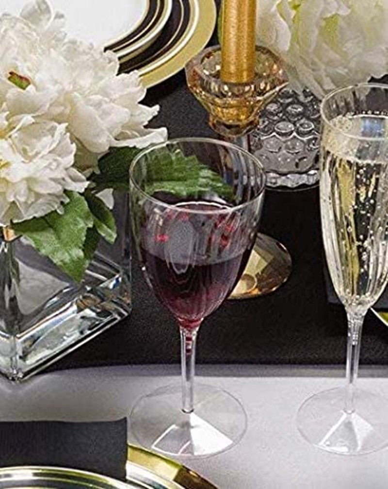 Load image into Gallery viewer, Elegant Plastic Wine Glasses Goblets 8 oz Wine Goblets Lillian
