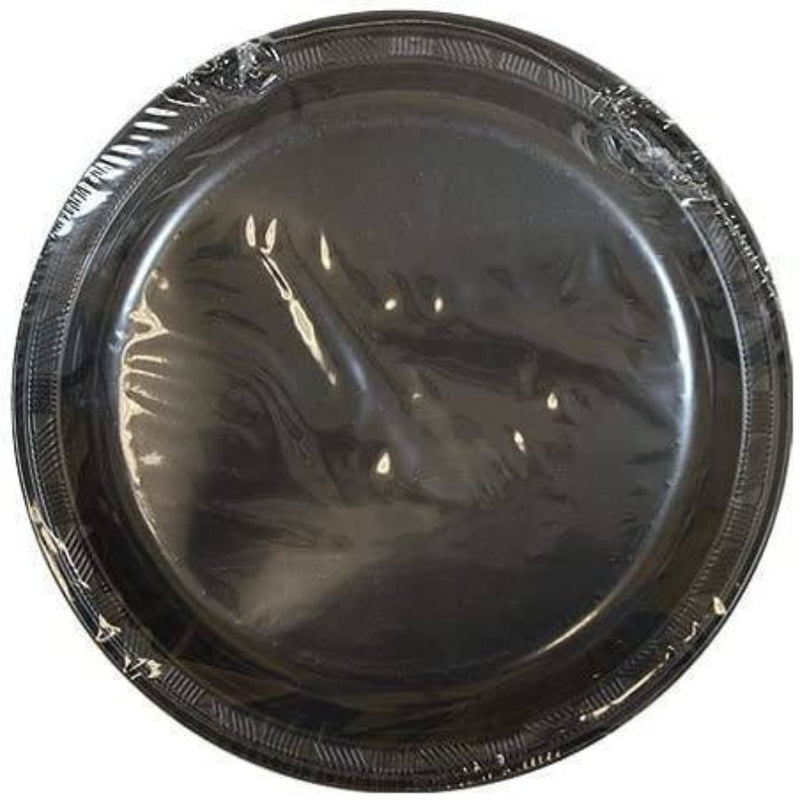 Load image into Gallery viewer, Hanna K. Signature Plastic Plates Black 10&quot; Disposable Plates Hanna K Signature
