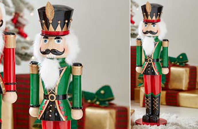 Rare 30 inch Classic Christmas Nutcracker General RAZ