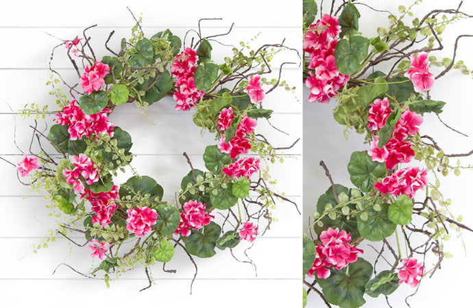 Geranium Wreath General MEL