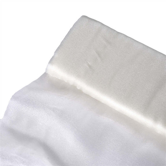 54"x10yd Ivory Solid Sheer Chiffon Fabric Bolt, DIY Voile Drapery Fabric Fabrics PROstorez Default Title