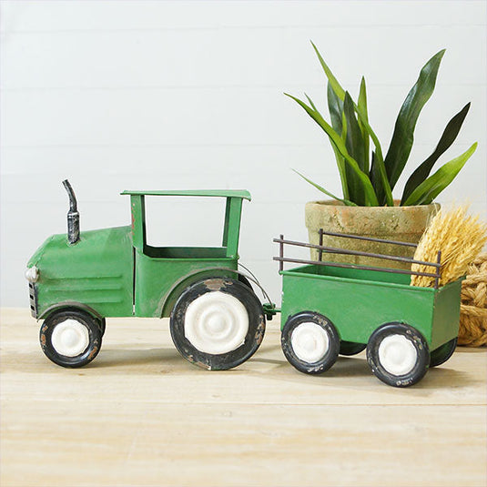 Green Tractor Decor with Hauler General VIP