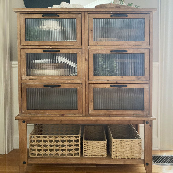 Vintage Inspired Country General Store Seed Cabinet General ABH