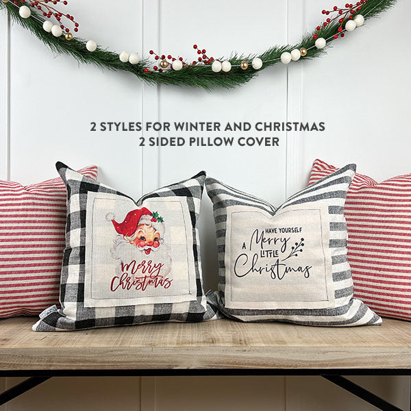 Load image into Gallery viewer, Double Sided Christmas Pillow Cover, Pick Your Style General CAC
