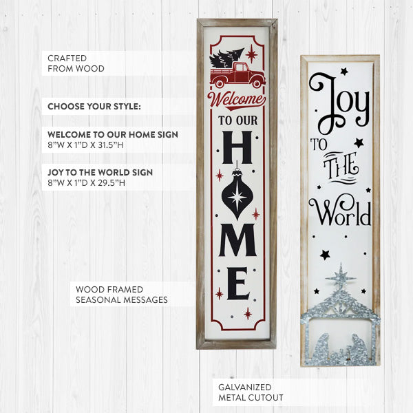 Load image into Gallery viewer, Antique Wooden Holiday Sign, Pick Your Style General VIP
