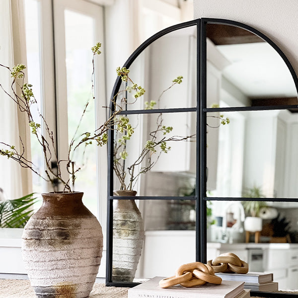 Arched Window Panel Mirror Whats trending ABH