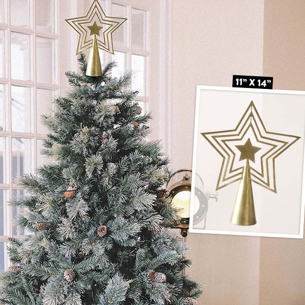 Antique Brass Star Tree Topper Whats trending CT