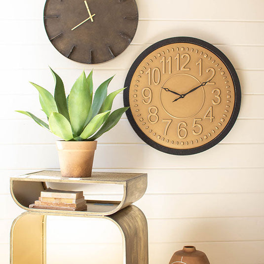 Brass Wall Clock General KAL