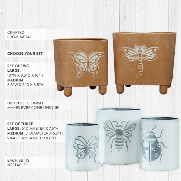 Load image into Gallery viewer, Antique Finish Insect Planters, Pick Your Style General VIP
