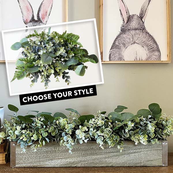 Life-like Eucalyptus Plant, Pick Your Style General LV