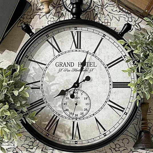 Grand Hotel Wall Clock General VIP