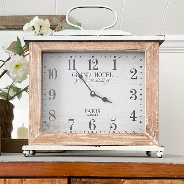 Square Tabletop Clock General VIP