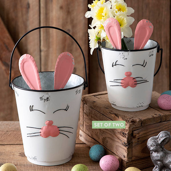 Bunny Buckets, Set of 2 Whats trending CT