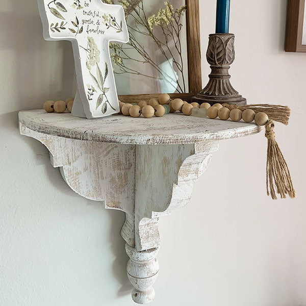 Handmade Wood Corbel Wall Shelf General MA