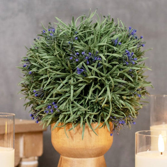 Life-Like Lavender and Grass Foliage Ball General RH