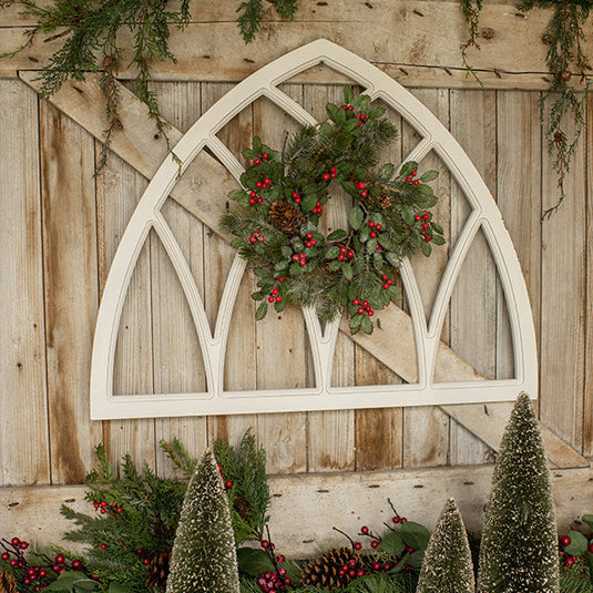 HUGE Whitewashed Arched Window Frame Whats trending RH