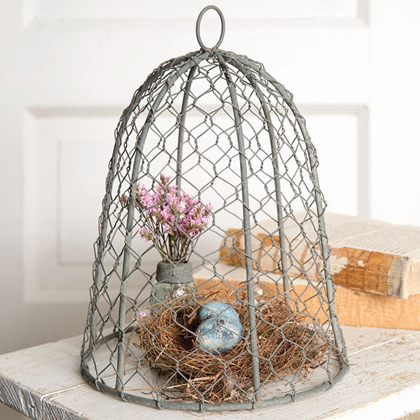 Chicken Wire 10 Inch Cloche General CT