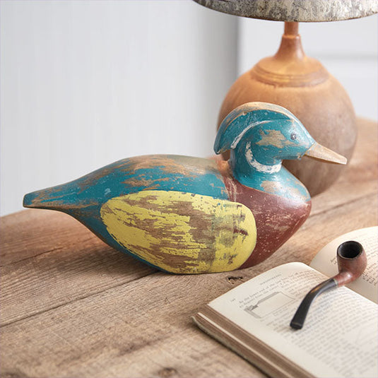 Handcrafted Wooden Duck General CT