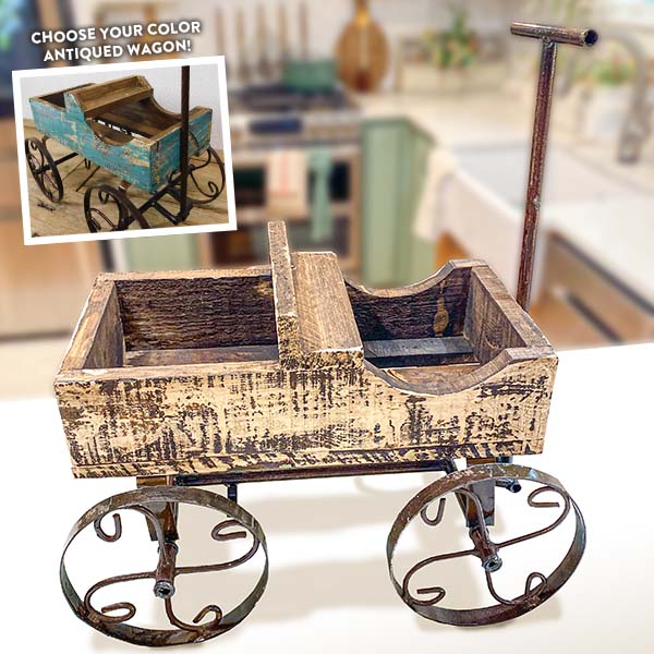 Antique Inspired Wagon, Choose Your Color General MA