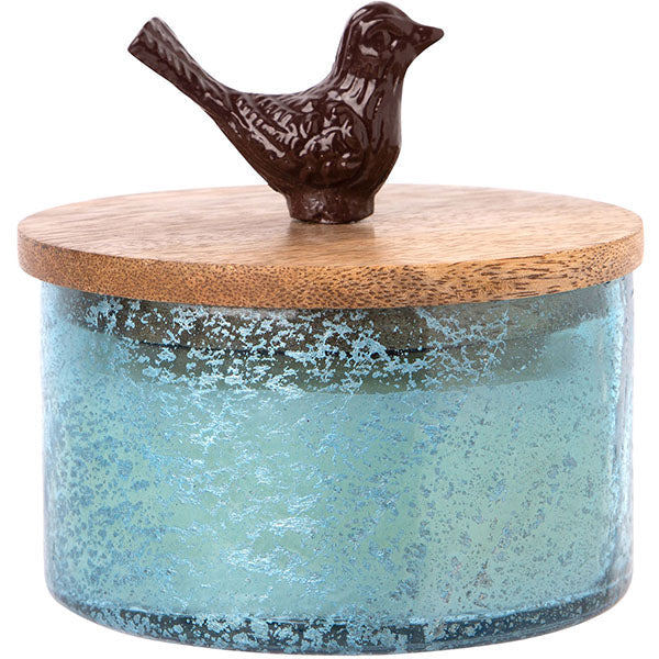 Load image into Gallery viewer, 3 Wick Candle With Bird Lid, Choose Your Color Whats trending HE
