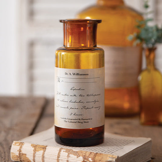 Antique-Inspired Apothecary Bottle General CT