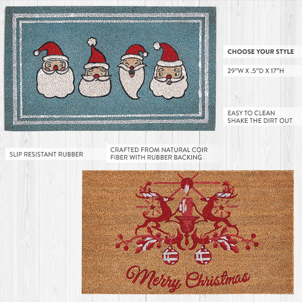 Load image into Gallery viewer, Christmas Doormat, Choose Your Style Whats trending CT
