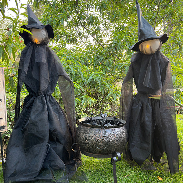 Light Up Floating Witch, Pick Your Size General Decor Steals