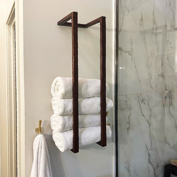 Refined Farmhouse Towel/Blanket Rack Whats trending ABH