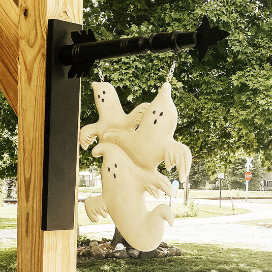 SPOOKY GHOSTS SIGN AND BRACKET SET | Launching our Signs of the Seasons Tradition Whats trending ABH