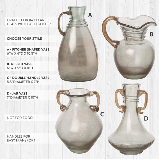 Glass Vase, Pick Your Style General TP