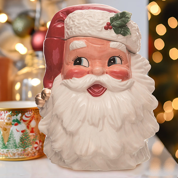 Vintage Santa Cookie Jar General TP