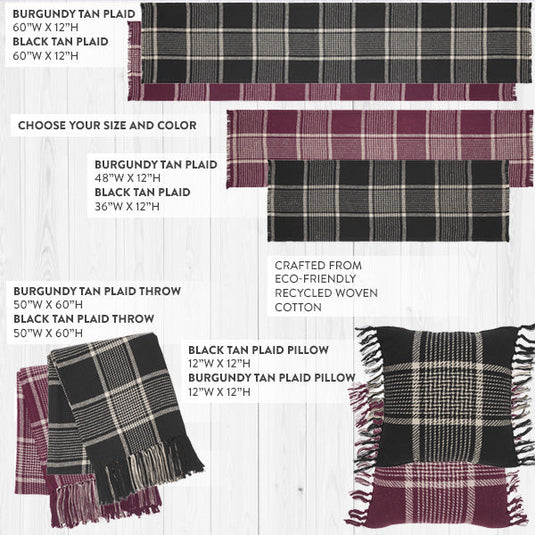 Plaid Soft Furnishings, Pick Your Style Whats trending VHC