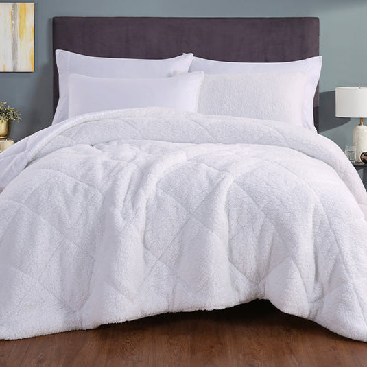 Cozy Sherpa Bedding Set, Pick Your Size/Color General JSR