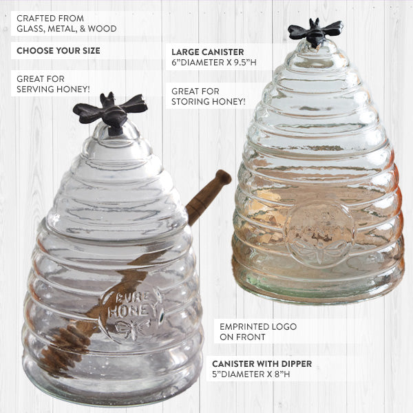 Load image into Gallery viewer, Honey Hive Glass Container, Pick Your Style Whats trending CT
