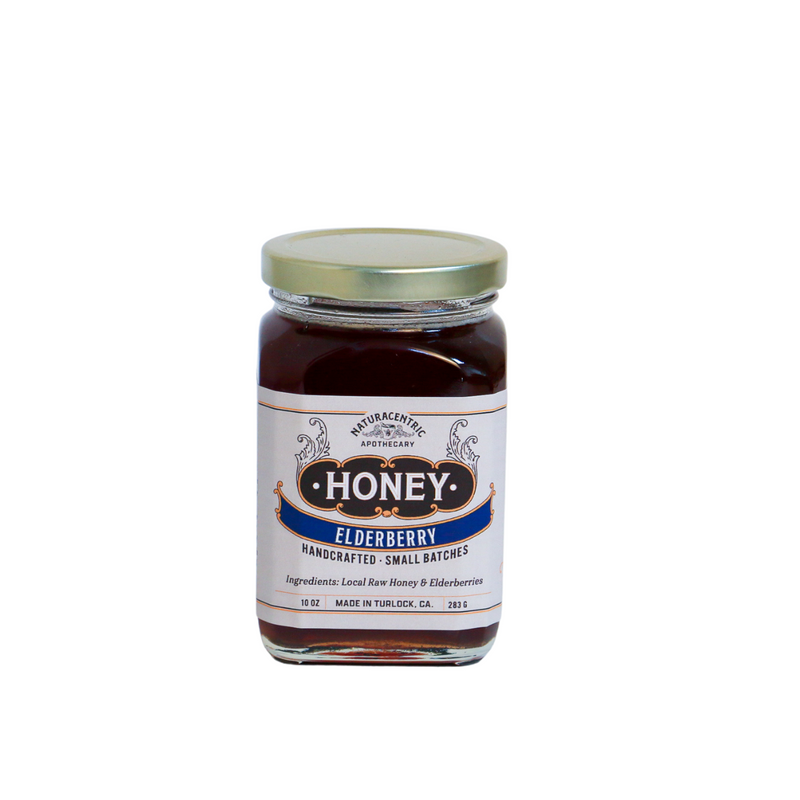 Load image into Gallery viewer, Elderberry Infused Honey Gift Naturacentric
