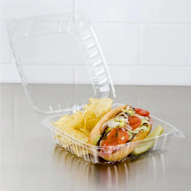 Load image into Gallery viewer, DART Model # C9PST1| ClearSeal Hinged Lid Plastic Container Salad Containers Dart
