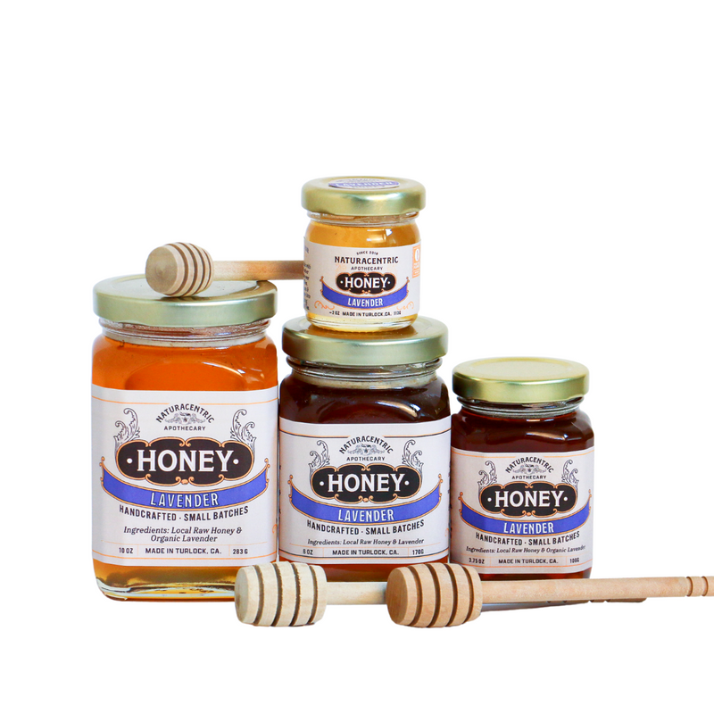 Load image into Gallery viewer, Lavender Infused Honey Gift Naturacentric
