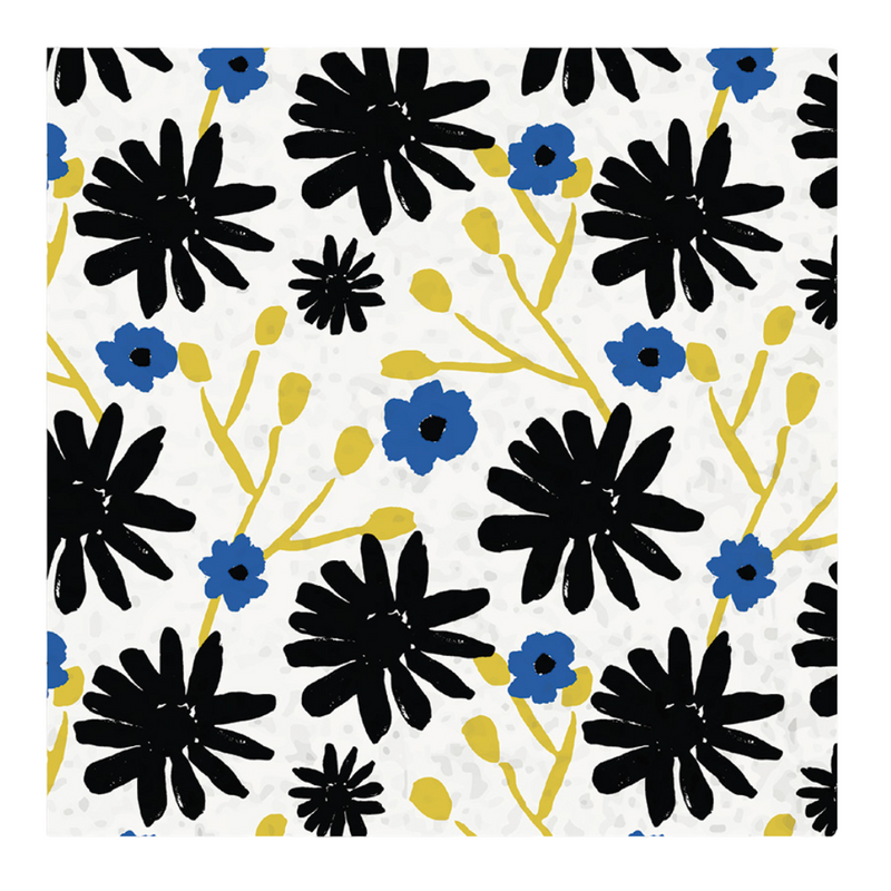 Load image into Gallery viewer, Floral Indigo 13x13 2-Ply Paper Napkins Paper Napkins Nicole Home Collection
