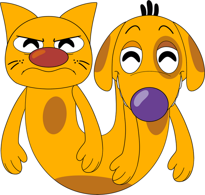 Catdog Plush (9in) Catdog Youtooz Collectibles