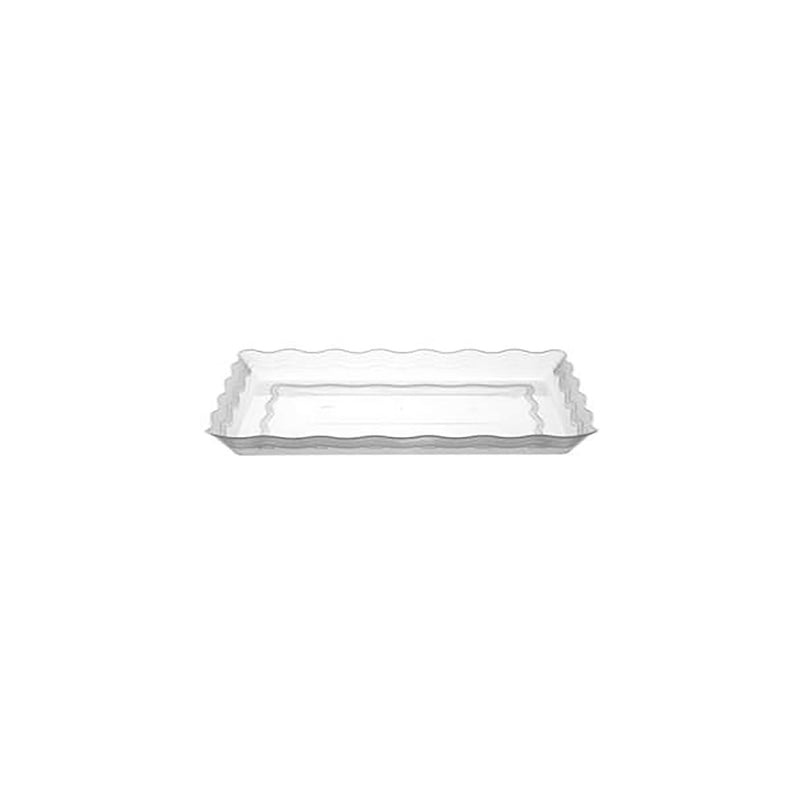 Load image into Gallery viewer, 12&quot; X 18&quot; Large Clear Rectangular Tray Serverware Hanna K
